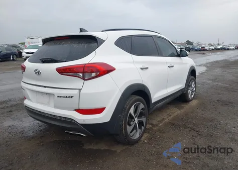 2016 Hyundai Tucson Limited from USA, damaged, VIN KM8J33A24GU082763